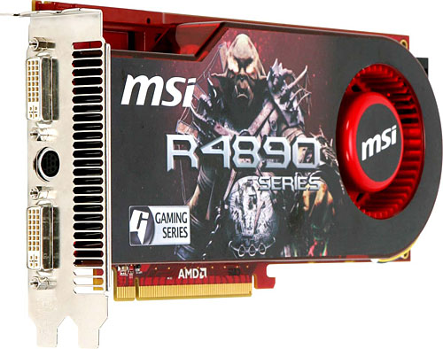 画像ギャラリー No.001のサムネイル画像 / MSI,クロックアップ版のATI Radeon HD 4890カードを市場投入