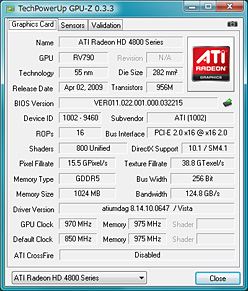 画像ギャラリー No.005のサムネイル画像 / ATI Radeon HD 4890追試。オーバークロックとCrossFireX動作を検証する