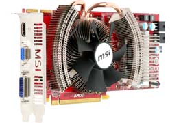 画像ギャラリー No.002のサムネイル画像 / MSI，オリジナルクーラー採用のメモリ1GB版HD 4870カードを発表