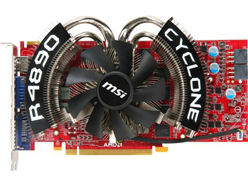 画像ギャラリー No.001のサムネイル画像 / MSI,冷却能力の高さを謳うCycloneクーラー搭載のHD 4890カード
