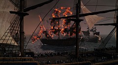 画像ギャラリー No.002のサムネイル画像 / ［E3 2008＃37］期待のRTS「Empire： Total War」の海戦シーンがプレイアブルで大公開