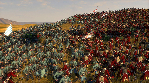 画像ギャラリー No.006のサムネイル画像 / ［GC 2008＃27］人気ストラテジーの新作「Empire：Total War」は，陸戦のゲームプレイも大きく進化