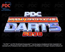 画像ギャラリー No.010のサムネイル画像 / プロダーツプレイヤーに挑め! 「PDC World Championship Darts 2008」のデモ版をUp
