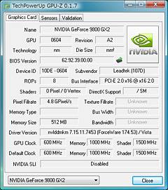 画像ギャラリー No.028のサムネイル画像 / デュアルGPU仕様のウルトラハイエンド「GeForce 9800 GX2」レビューを掲載