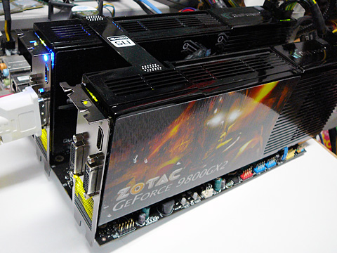 画像ギャラリー No.007のサムネイル画像 / GeForce 9800 GX2のQuad SLIは究極のハイエンドゲーム環境たり得るか?
