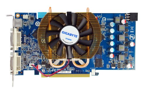 画像ギャラリー No.001のサムネイル画像 / GIGABYTE製Zalmanファン搭載GeForce 9800 GTカードが発売