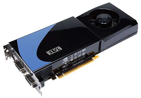 画像ギャラリー No.005のサムネイル画像 / ELSA，カード長229mm＆補助電源1系統の9800 GTX＋カードなど