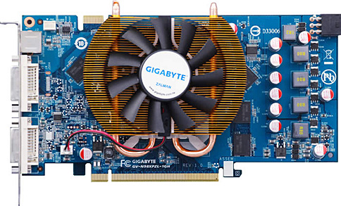 画像ギャラリー No.001のサムネイル画像 / Zalmanクーラー搭載のGIGABYTE製9800 GTX+カードが発売