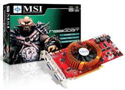 画像ギャラリー No.001のサムネイル画像 / “海藻ファン”搭載のMSI製9800 GTカードが1万2000円で発売に