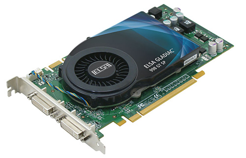 画像ギャラリー No.001のサムネイル画像 / シングルスロット仕様の省電力版9800 GTカードがELSAから発売に