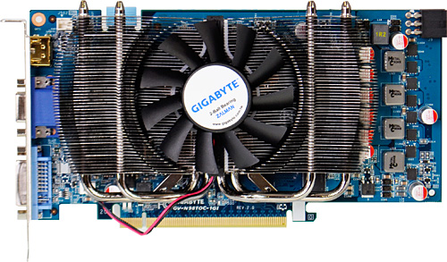 画像ギャラリー No.001のサムネイル画像 / リンクス,Zalmanクーラー搭載でOC仕様のGIGABYTE製9800 GT