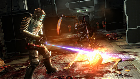 画像ギャラリー No.010のサムネイル画像 / ［E3 2008＃29］EAの「Dead Space」は，バイオレンスでショッキングでゴアなSFサバイバルアクションだった