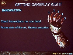 画像ギャラリー No.003のサムネイル画像 / ［GDC 2009＃31］ゲームと同様，九死に一生を得た「Dead Space」プロジェクトの秘密に迫る
