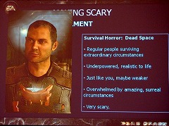 画像ギャラリー No.012のサムネイル画像 / ［GDC 2009＃31］ゲームと同様，九死に一生を得た「Dead Space」プロジェクトの秘密に迫る