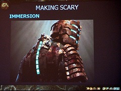 画像ギャラリー No.013のサムネイル画像 / ［GDC 2009＃31］ゲームと同様，九死に一生を得た「Dead Space」プロジェクトの秘密に迫る