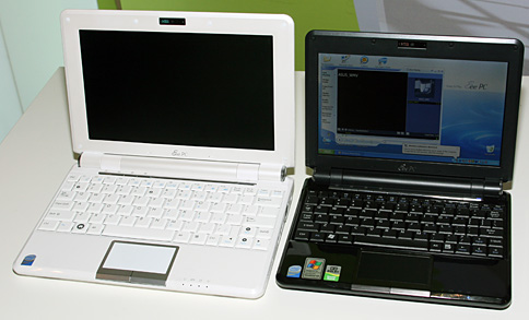 画像ギャラリー No.002のサムネイル画像 / ［COMPUTEX 2008＃09］ASUS，日本上陸予定の第2世代Eee PCを発表。ゲームなどの高負荷時には自動でクロックアップ