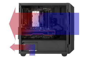 画像ギャラリー No.009のサムネイル画像 / G-GEAR,新型ミニタワー筐体を採用するデスクトップPC「G-GEAR Aim」計6機種を発売