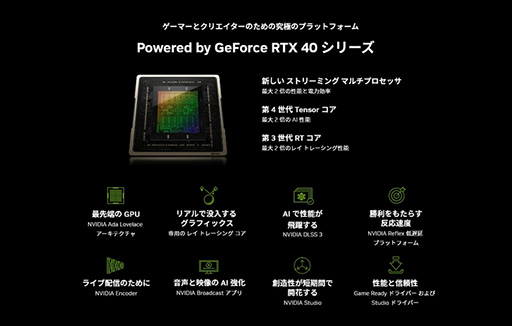 画像ギャラリー No.003のサムネイル画像 / G-GEAR,RTX 4090&i9-13900KS搭載で60万円超のハイエンドPCを発売
