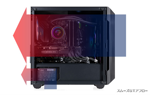 画像ギャラリー No.003のサムネイル画像 / 小型ゲームPC「G-GEAR Aim」のRTX 4070 Ti&第13世代Coreモデル発売