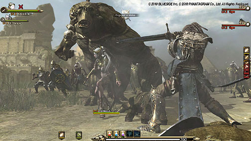 画像ギャラリー No.008のサムネイル画像 / ［TGS 2010］TGS会場に出展されなかったのが惜しい！　韓国BLUESIDEの大作アクションRPG「キングダムアンダーファイアII」