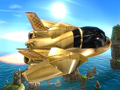 画像ギャラリー No.004のサムネイル画像 / 「G2-Guns Gunner」,金色の機体がまぶしい「トムキャット-G」を実装