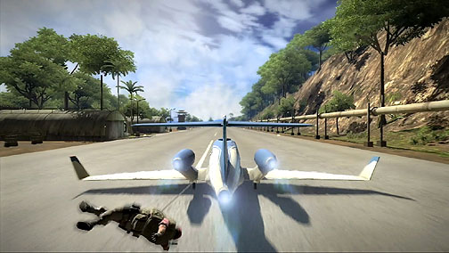 画像ギャラリー No.003のサムネイル画像 / 「Just Cause 2」,主人公リコの新兵器「グラップル」の威力を見せつけるムービーを掲載