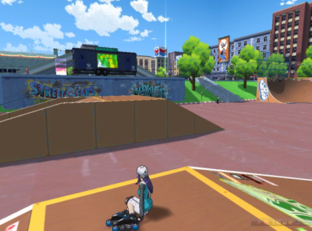 画像ギャラリー No.003のサムネイル画像 / インラインスケートゲーム「Street Gears」の“オープンサービス”が本日18：00にスタート