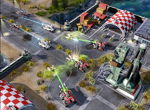画像ギャラリー No.004のサムネイル画像 / ［GC 2008＃22］Co-opモードのデモンストレーションも。「Command＆Conquer：Red Alert 3」の最新情報