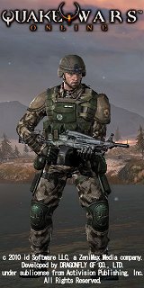 画像ギャラリー No.001のサムネイル画像 / 「QuakeWarsOnline」スクリーンショット35枚を掲載。戦車や車両，ヘリコプターなどさまざまな兵器を見てみよう