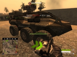 画像ギャラリー No.012のサムネイル画像 / 「QuakeWarsOnline」,地球防衛軍「Global Defence Force(GDF)」の“基本戦闘車両”が公開。戦車や装甲車はもちろん,武装ヘリなどが利用可能だ
