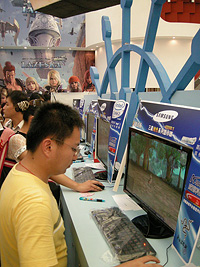 画像ギャラリー No.003のサムネイル画像 / ［CJ 2008＃09］飛空挺で空を駆けるMMORPG「LAZESKA」がプレイアブル出展 