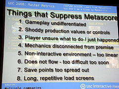 画像ギャラリー No.007のサムネイル画像 / ［GDC2008＃18］計測の手法を取り入れた科学的ゲームデザインのアプローチ