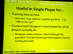 画像ギャラリー No.015のサムネイル画像 / ［GDC2008＃18］計測の手法を取り入れた科学的ゲームデザインのアプローチ