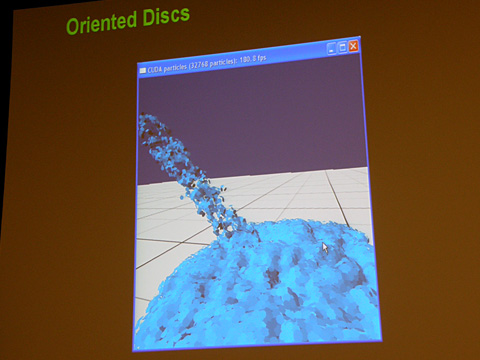 画像ギャラリー No.006のサムネイル画像 / ［GDC2008＃27］パーティクルによる，リアルな挙動の液体表現を目指して