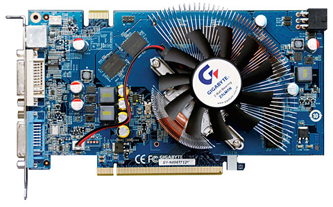 画像ギャラリー No.001のサムネイル画像 / Zalman製クーラー搭載のGeForce 9600 GTカードがGIGABYTEから
