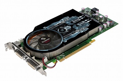 画像ギャラリー No.002のサムネイル画像 / Leadtek，OC版やメモリ1GB版など独自仕様の9600 GTカード×3