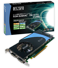 画像ギャラリー No.002のサムネイル画像 / ELSA,1スロット型静音クーラー搭載の9600 GT搭載カードを発売