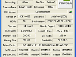 画像ギャラリー No.010のサムネイル画像 / 外部電源不要の59W版GeForce 9600 GTを検証する。消費電力は最大で2割減に