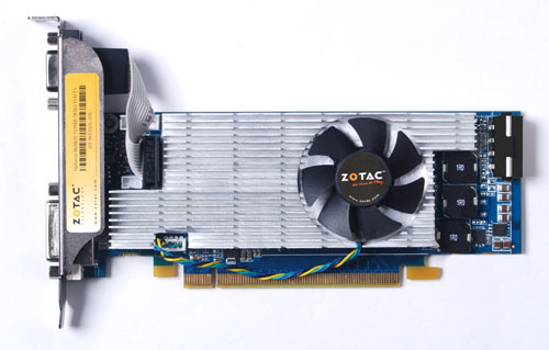 画像ギャラリー No.001のサムネイル画像 / アスク,ZOTAC製のLow Profile版GeForce 9600 GTカード