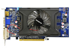 画像ギャラリー No.001のサムネイル画像 / 2スロット仕様の大型クーラーを採用したGIGABYTE製9600 GTカード
