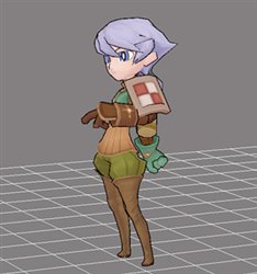 画像ギャラリー No.011のサムネイル画像 / 「キノスワールド」1次職全3種の新3Dモデル画像が公開に
