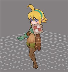 画像ギャラリー No.013のサムネイル画像 / 「キノスワールド」1次職全3種の新3Dモデル画像が公開に