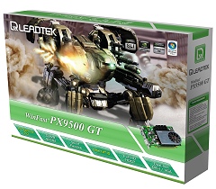 画像ギャラリー No.001のサムネイル画像 / Leadtek,GeForce 9500 GT搭載グラフィックスカード発売