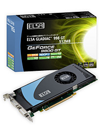 画像ギャラリー No.008のサムネイル画像 / ELSA，9500 GT搭載カード3製品と9800 GTカード1製品を発売