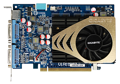 画像ギャラリー No.001のサムネイル画像 / リンクス，GIGABYTE製のメモリ1GB版GeForce 9500 GTカード発売