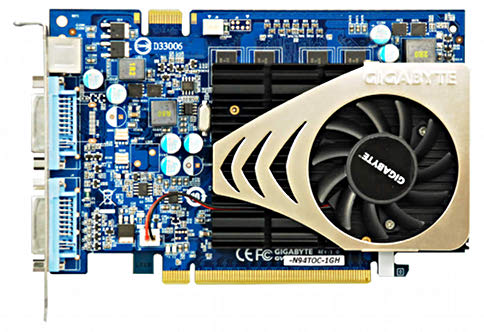 画像ギャラリー No.001のサムネイル画像 / GIGABYTE製のOC仕様GeForce 9400 GT搭載カードが11日に発売