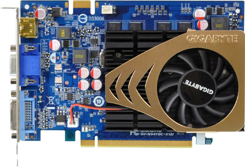 画像ギャラリー No.001のサムネイル画像 / GIGABYTEのOC版GeForce 9400 GTカードがリンクスから明日発売