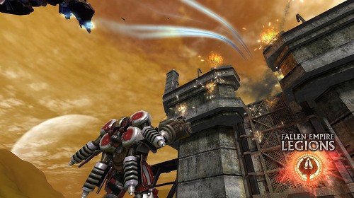 画像ギャラリー No.001のサムネイル画像 / ブラウザで遊べる,TribesライクなFPS「Fallen Empire」のOBTスタート