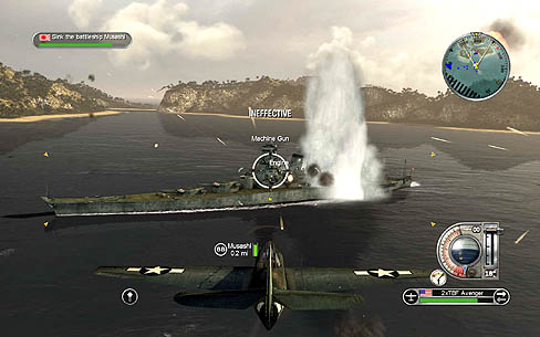 画像ギャラリー No.002のサムネイル画像 / 太平洋戦争を舞台にした激しい海空戦を描く「Battlestations::Pacific」のデモ版をUp