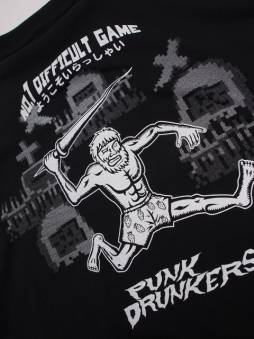画像ギャラリー No.006のサムネイル画像 / 「魔界村」とアパレルブランドPUNK DRUNKERSによるコラボTシャツ発売中